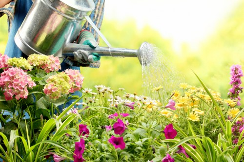 Local drainage work planned for a residential garden in Uxbridge