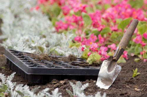 Charity partnership for reusable garden materials